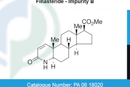 CAS No : 103335-41-7 | Product Name : Finasteride - Impurity B| Chemical Name : 3-Oxo-4-aza-5α-αndrost-1-ene-17β-carboxylic Acid Methyl Ester | Pharmaffiliates Infographic