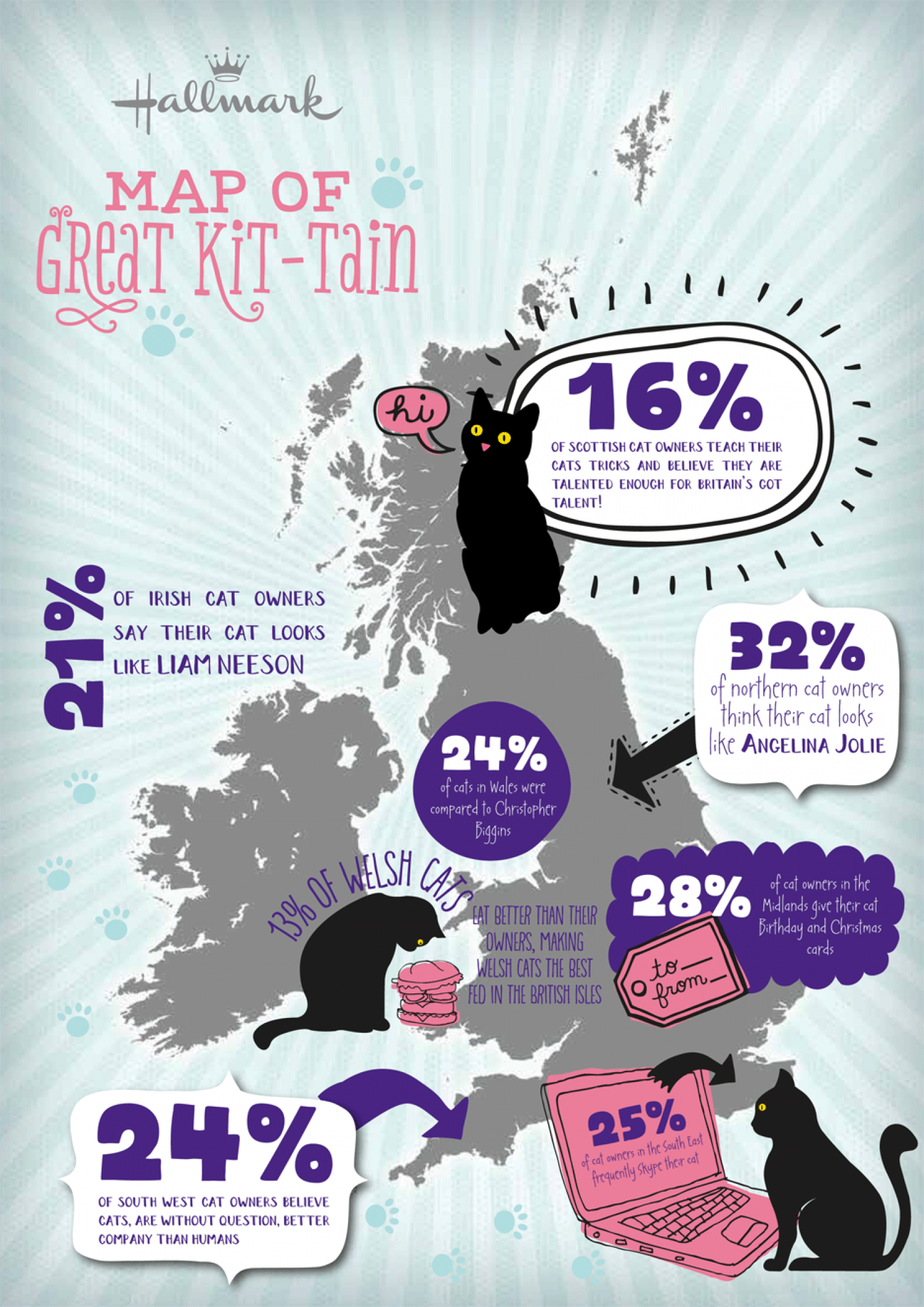 Map of Great Kit-Tain Infographic