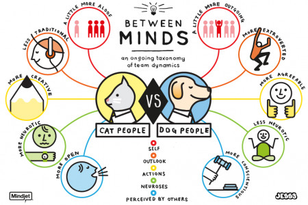 Cat Person vs. Dog Person Infographic
