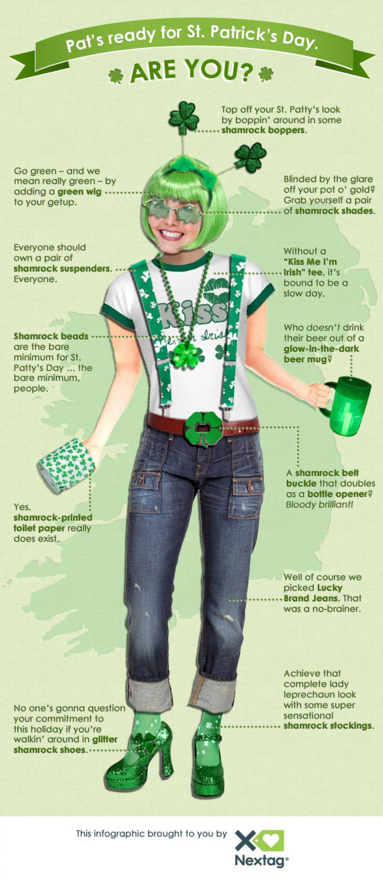 Celebrate St. Patrick’s Day with Nextag Infographic