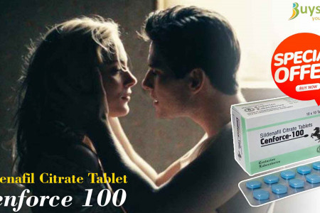 Cenforce 100 (Sildenafil citrate 100mg) Tablets - Buystrip Infographic
