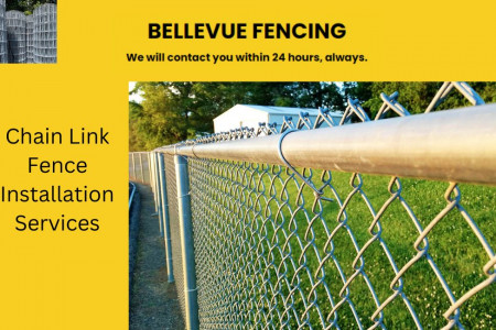 Chain Link Fence Installation Services Infographic