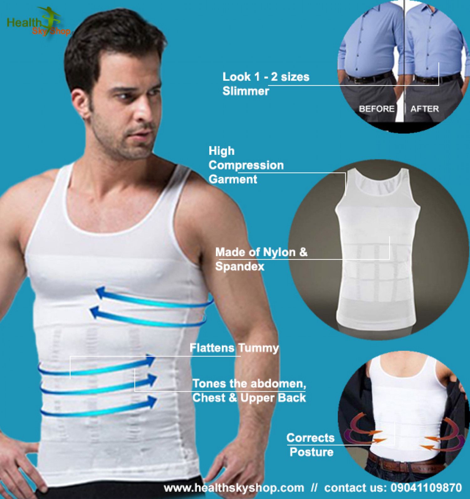 Change Your Life With Men Body Shaper Infographic