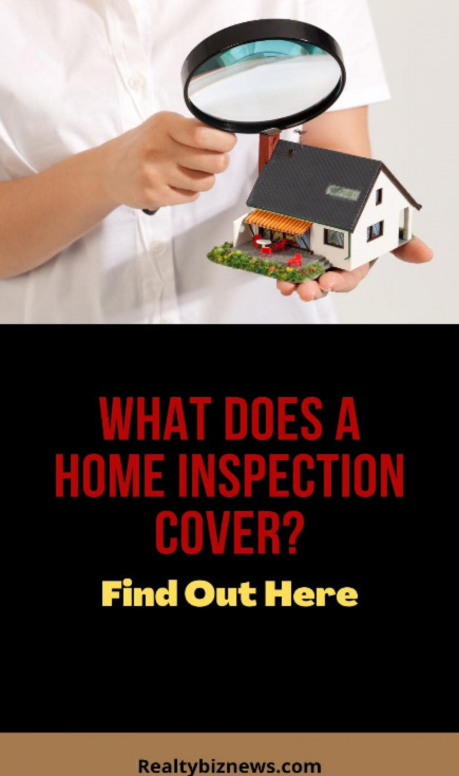 Checklist of What a Home Inspector Looks at During The Inspection Infographic
