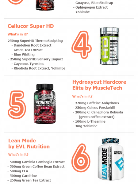 Choosing a Fat Burning Supplement for Men - Top 10 Considerations Infographic