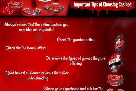 Choosing Online Casinos for Unbridled Gaming Enjoyment Infographic