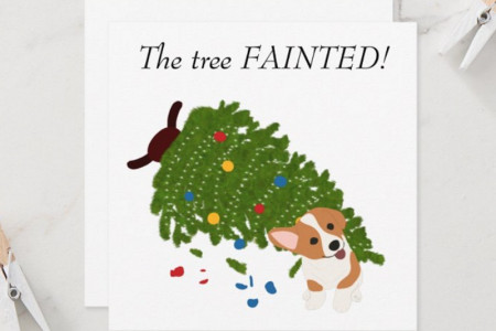 Christmas Tree Dog Infographic
