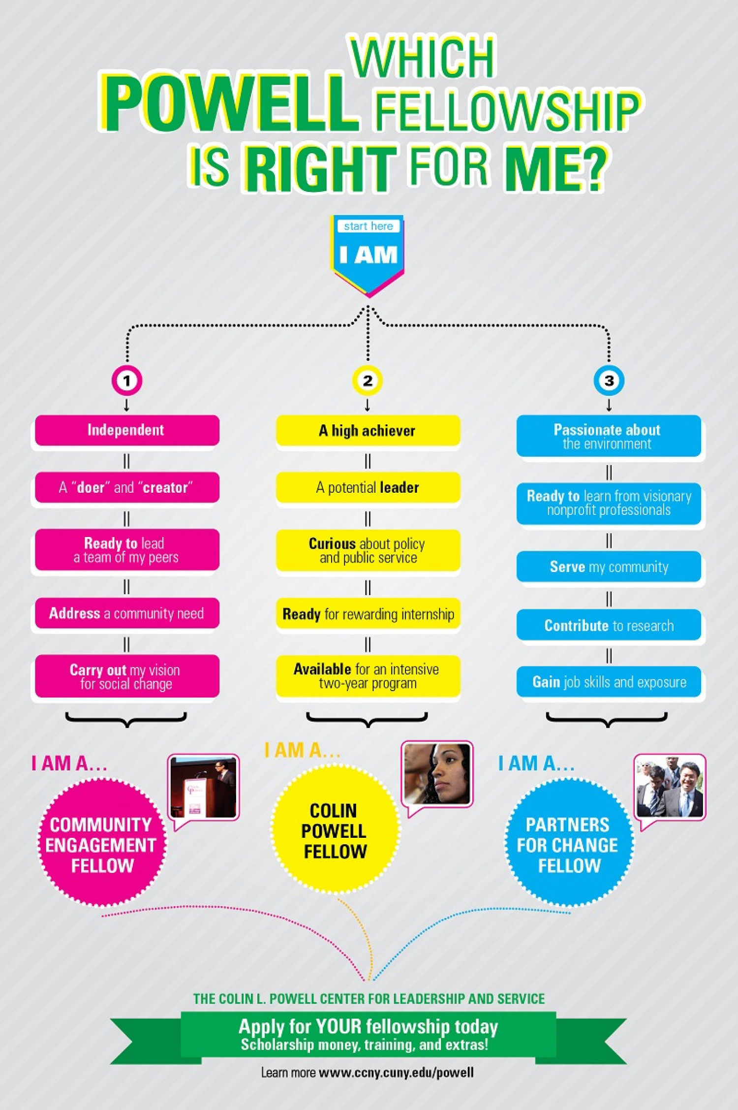 Colin Powell Fellowship Infographic