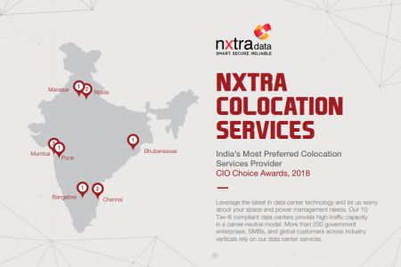  Colocation Data Center Service Providers in India Infographic