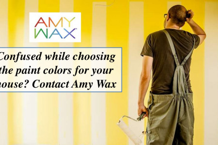 Confused while choosing the paint colors for your house? Contact Amy Wax Infographic