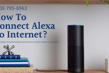 Connect Alexa to Internet Now 1-8007956963 Connect Amazon Echo to WiFi Infographic