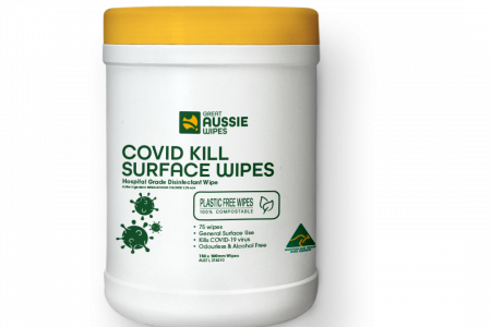 COVID Kill Surface Wipes | Aussie Made Wipes | GREAT AUSSIE WIPES Infographic