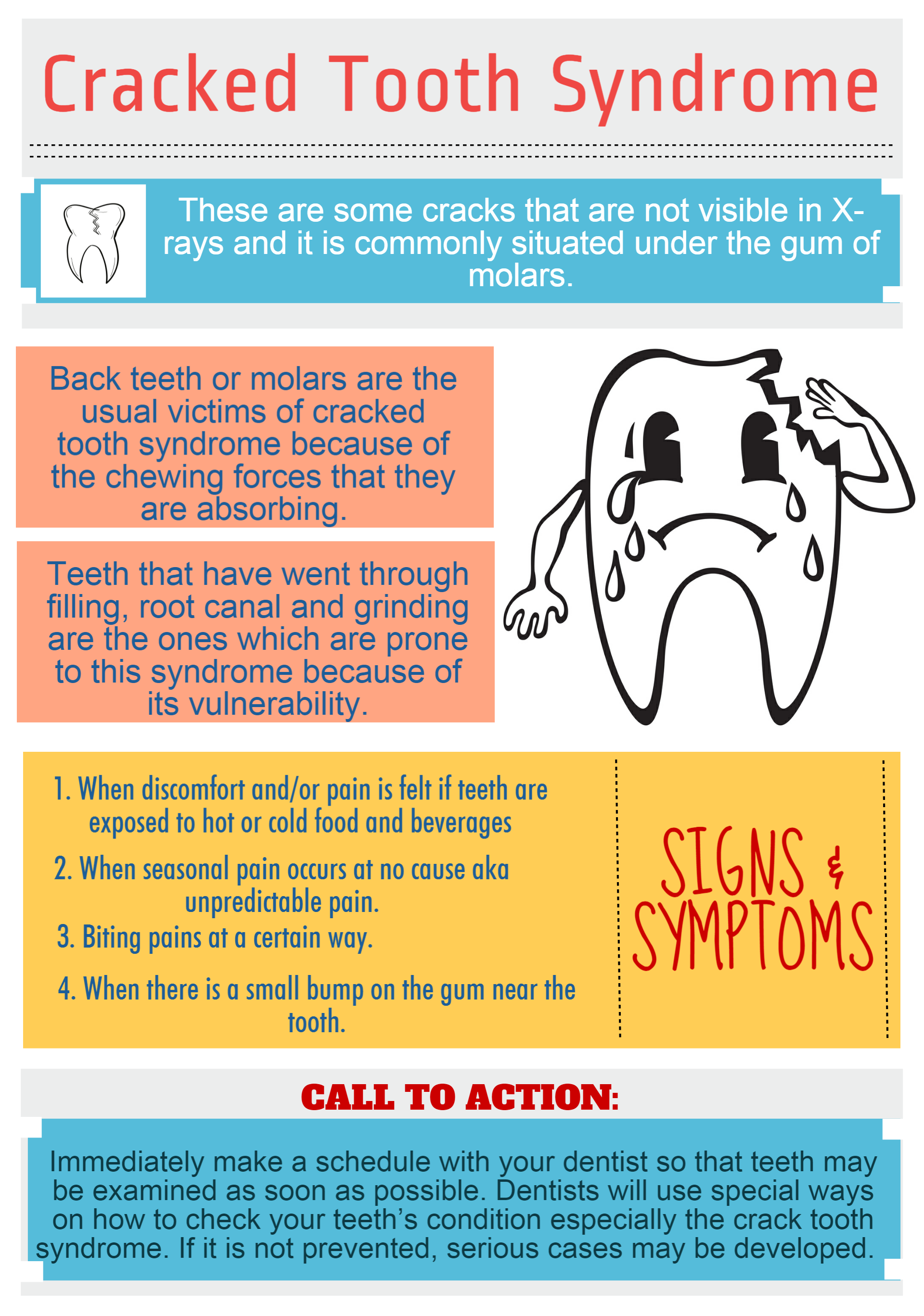 Cracked Tooth Syndrome | Visual.ly