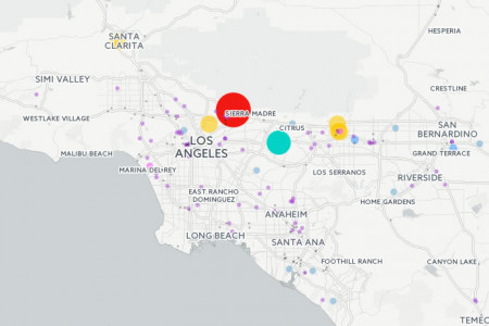 Crime Rates on California College Campuses Infographic