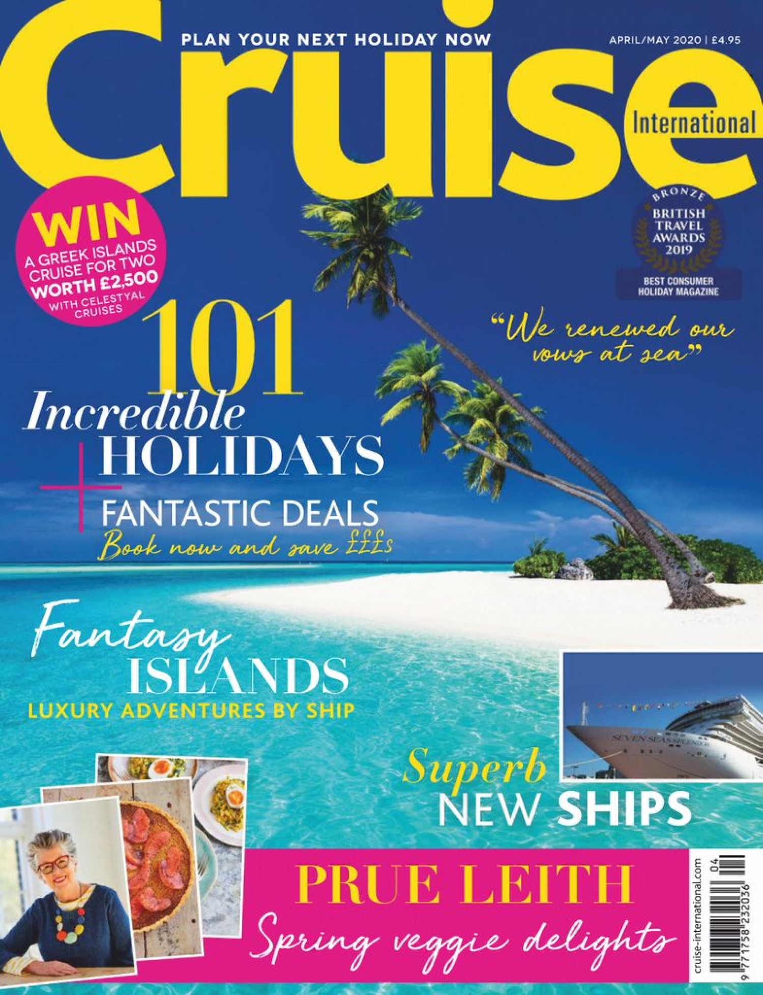 Cruise International Magazine issued by Magazine Café Store Infographic
