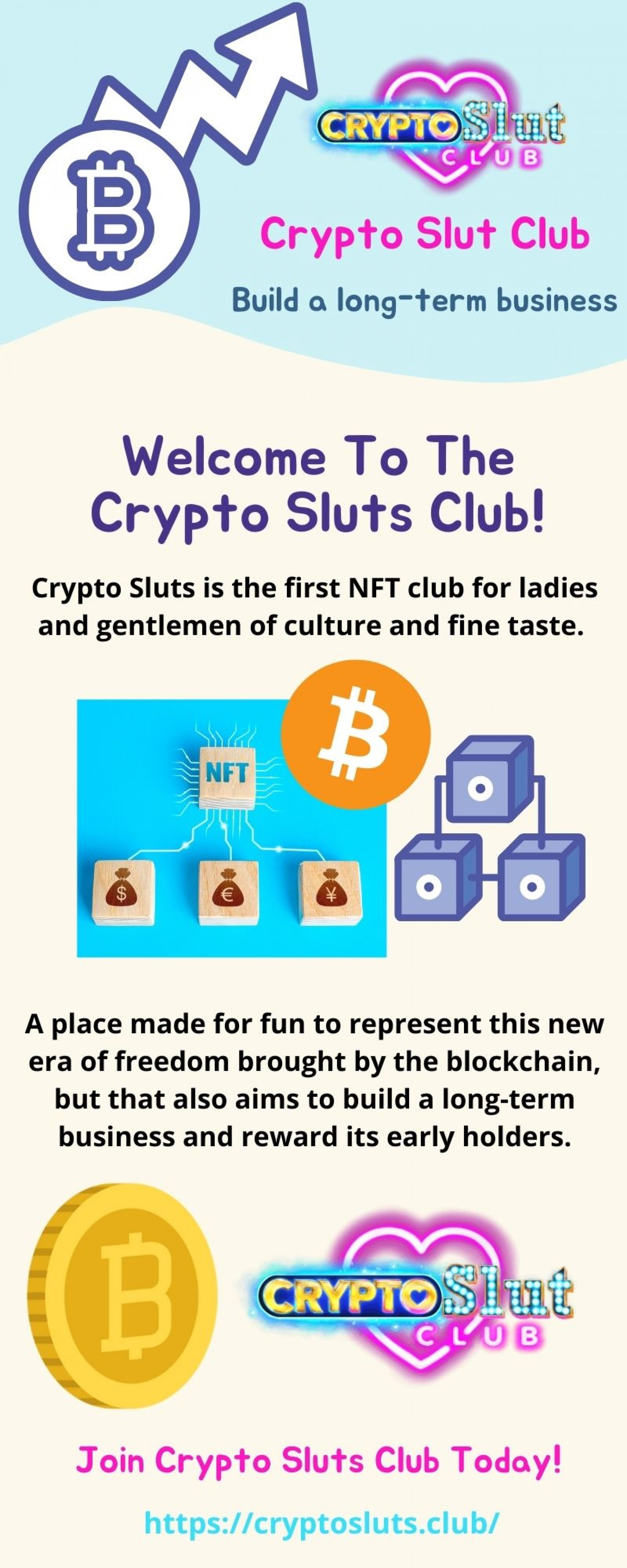 Crypto Slut Club Infographic