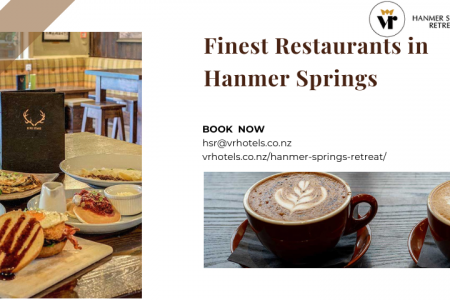 Culinary Bliss Awaits: Dining at the Finest Restaurants in Hanmer Springs at Hanmer Springs Retreat Infographic