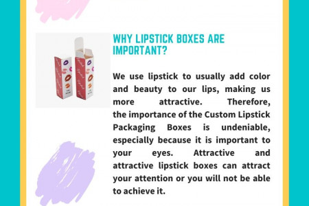 Custom Lipstick Boxes Infographic