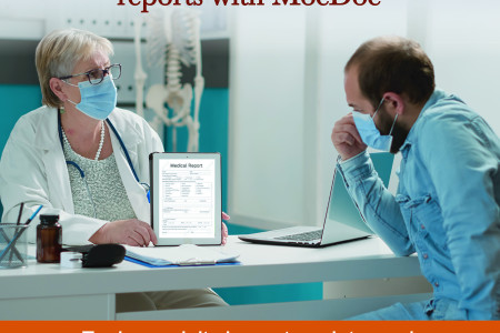 Customize doctor's reports with MocDoc Infographic