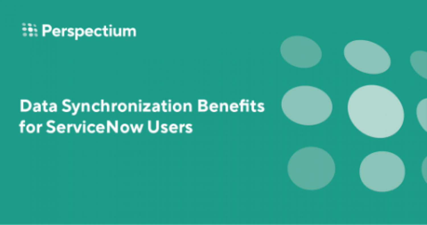 Data Synchronization Benefits for ServiceNow Users Infographic