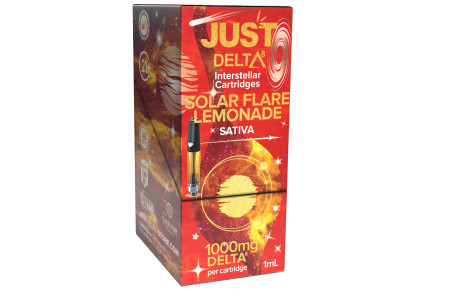 Delta 8 Cartridge 1000mg Solar Flare Lemonade Infographic