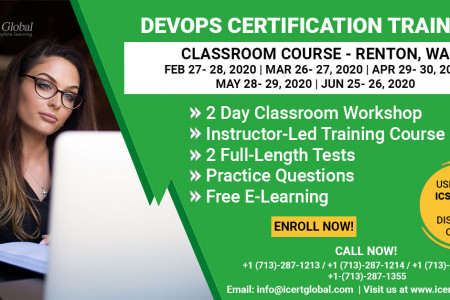 DevOps Certification Training Classroom Course in Renton, WA Infographic