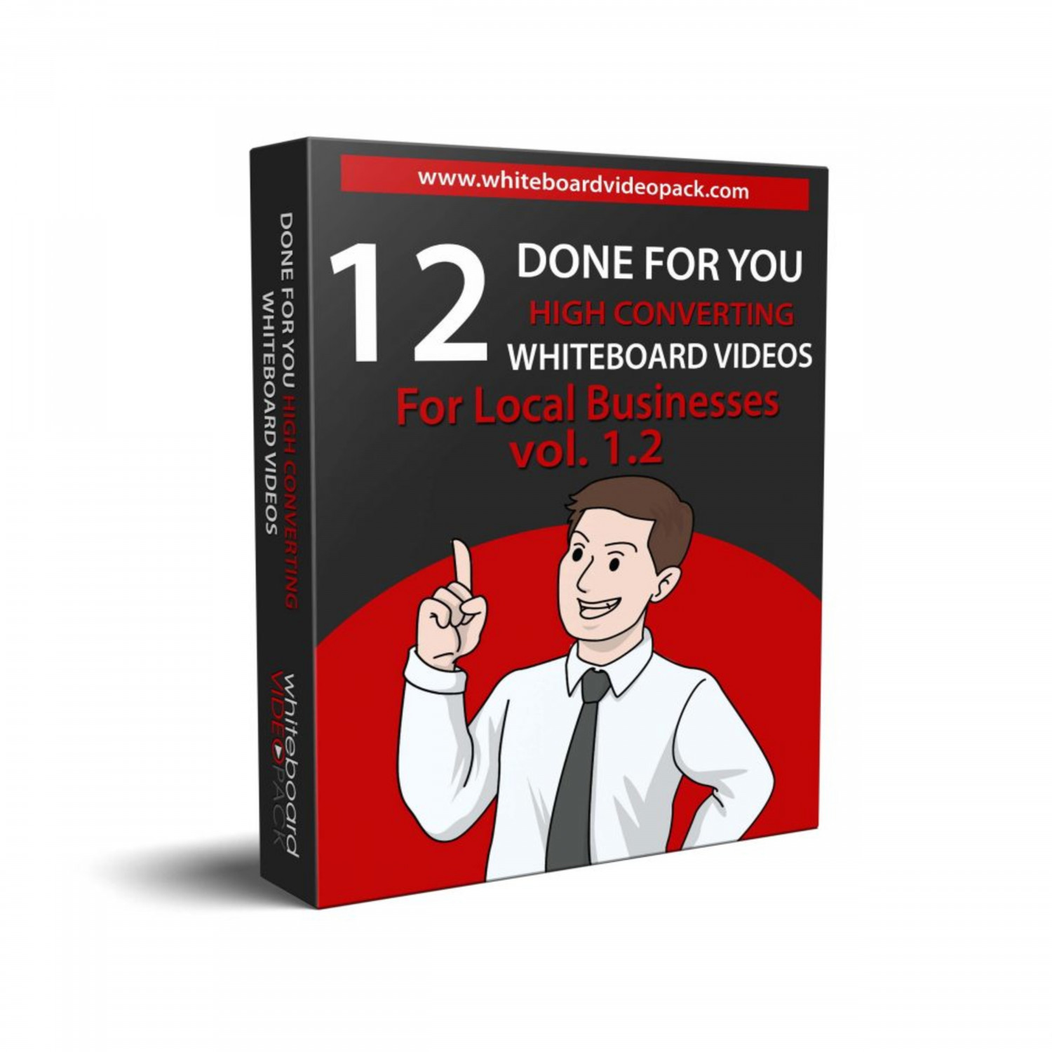 DFY Whiteboard Video Pack Vol. 1.2 review & huge +100 bonus items Infographic