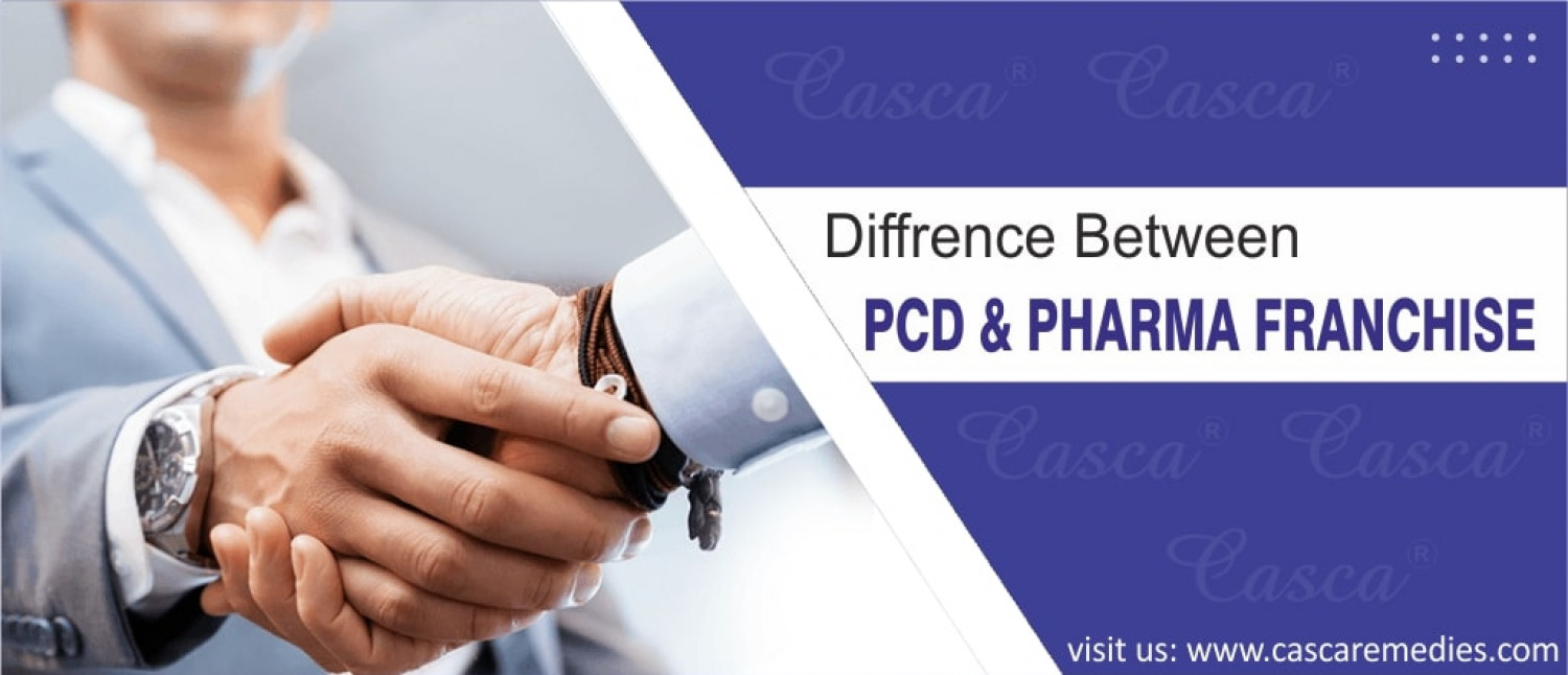 Diffrence between Pcd & Pharma franchise Infographic