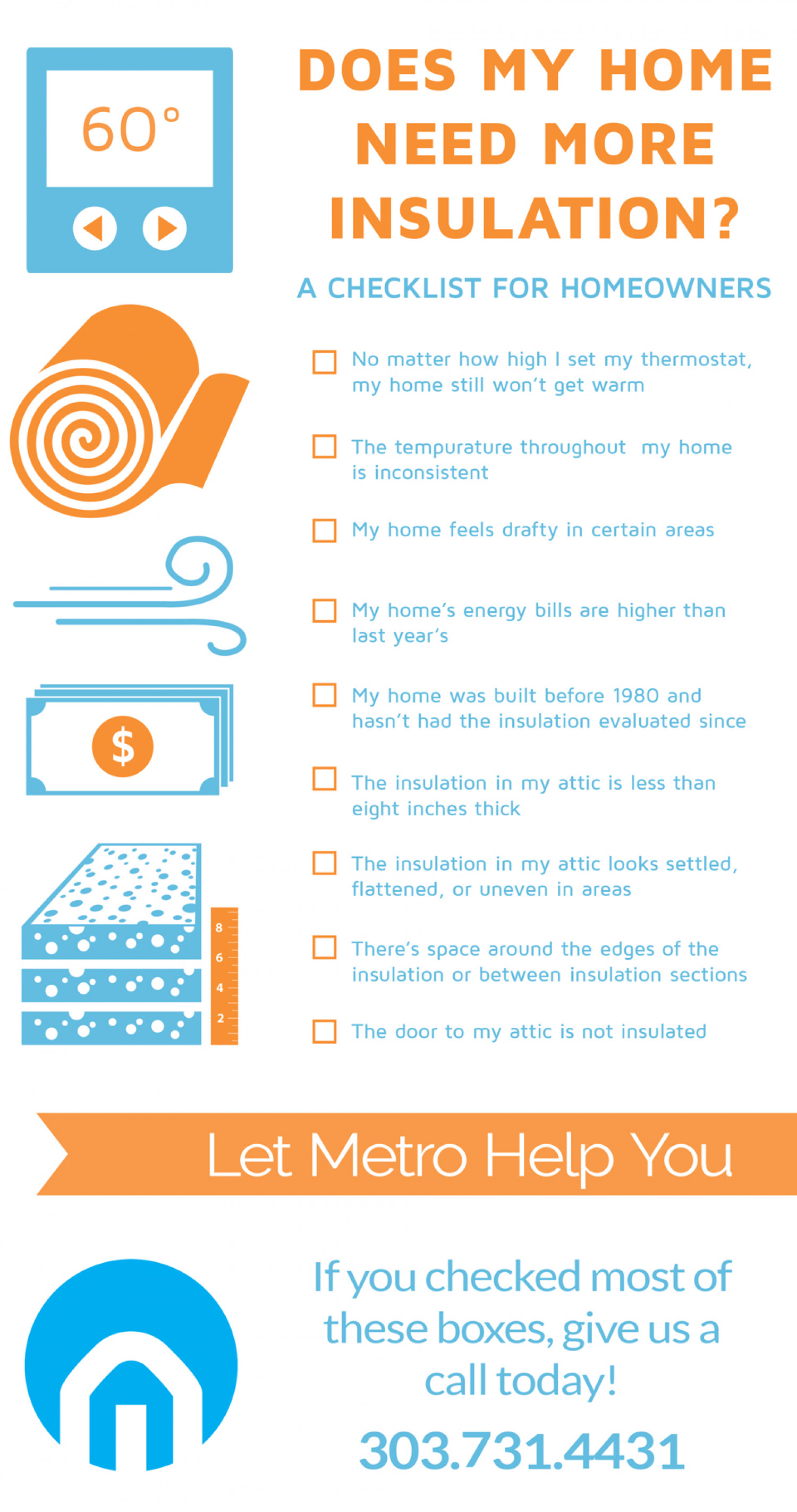 Does My Home Need More Insulation? Infographic