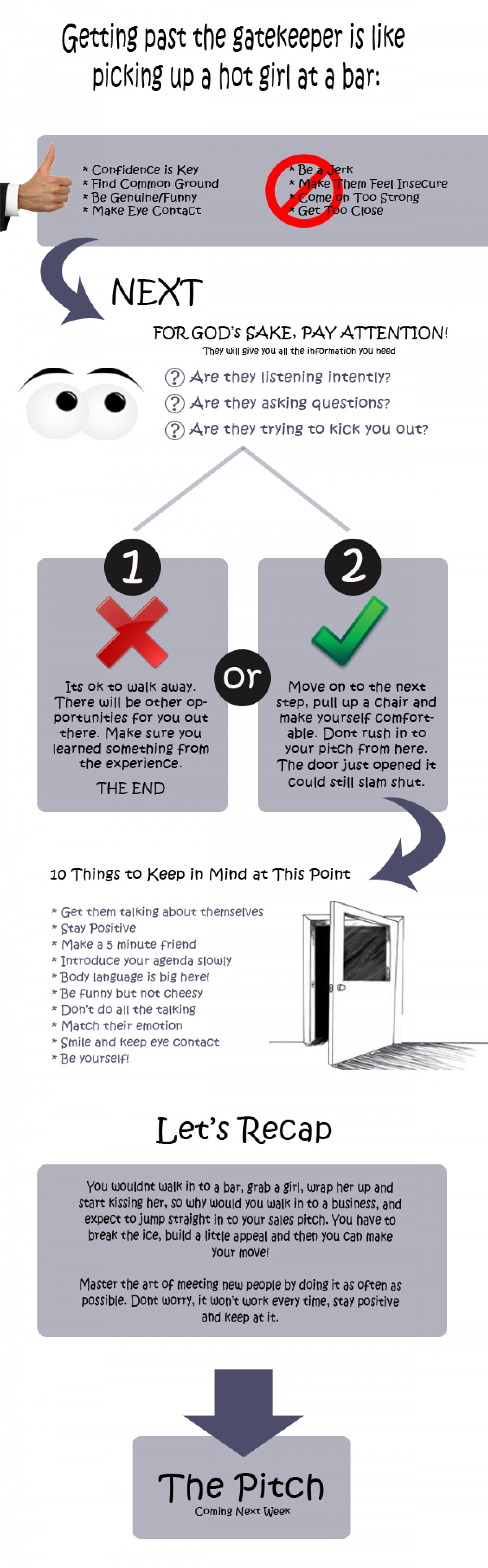 Don't Dry Hump the Field Infographic