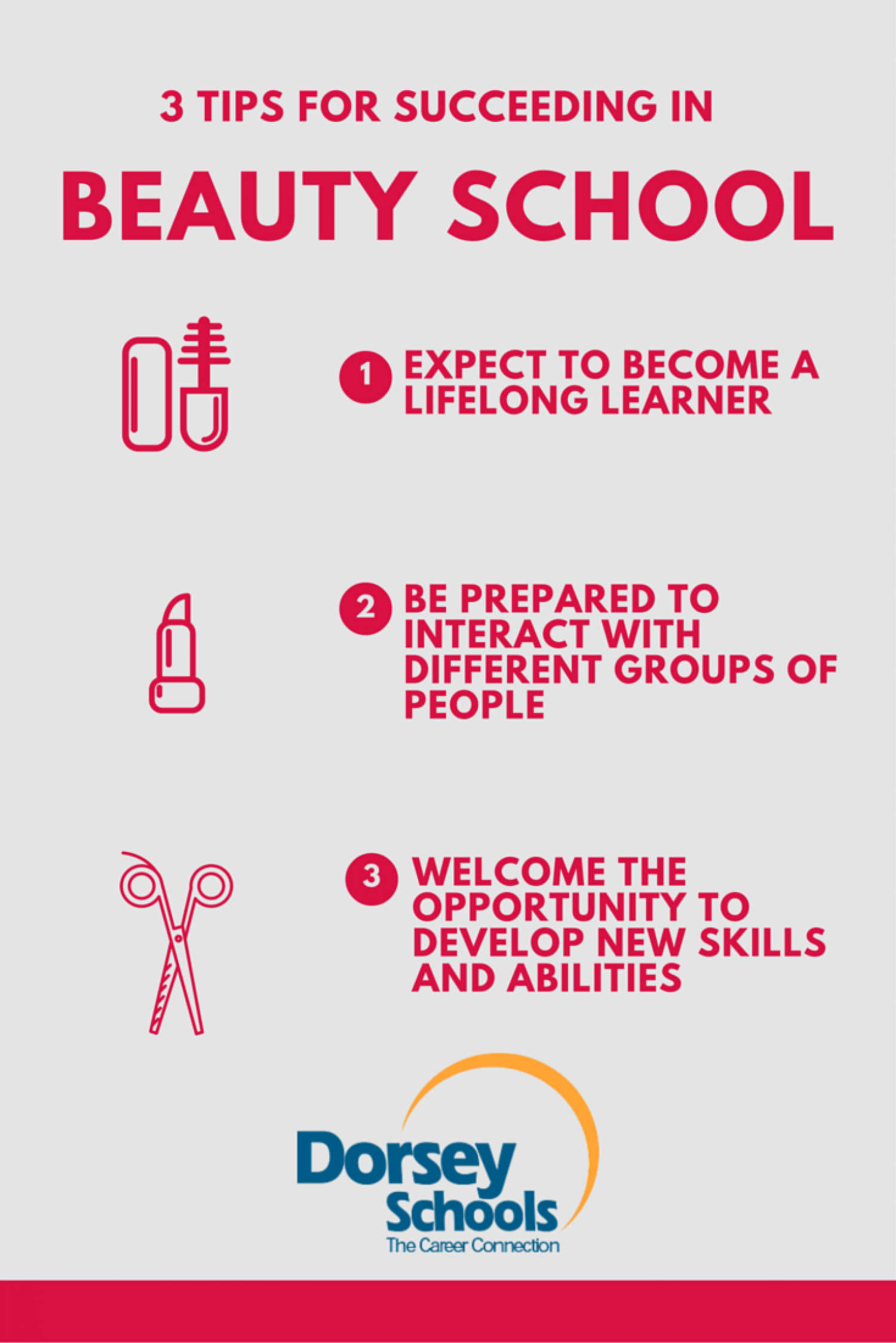 Dorsey Cosmetology School Infographic