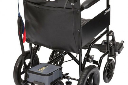 Drive DeVilbiss Healthcare Battery driven Lightweight Wheelchair Powerstroll Infographic