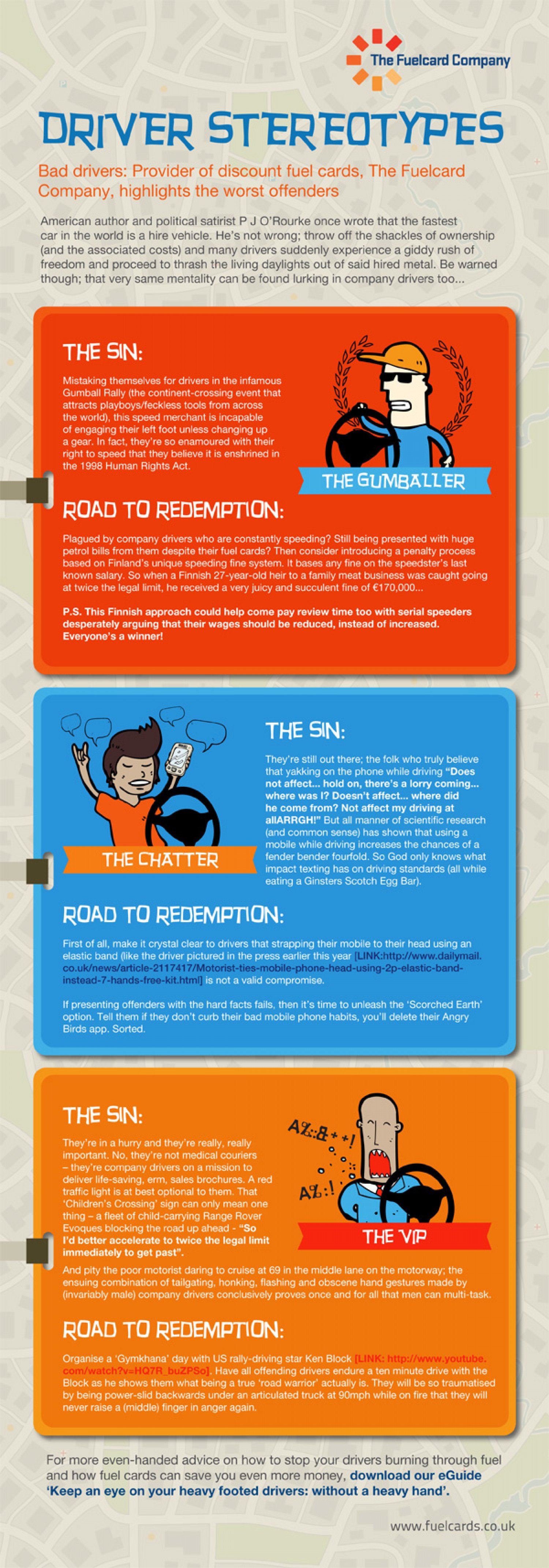 Driver Stereotypes Infographic