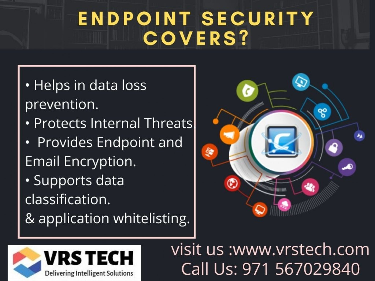 Endpoint Security and Protection Infographic