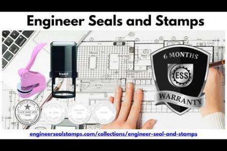 Engineer Seals and Stamps for Electrical, Chemical, and Civil Engineers Infographic