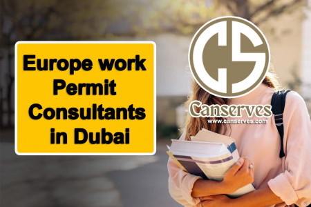 Europe work Permit Consultants in Dubai Infographic