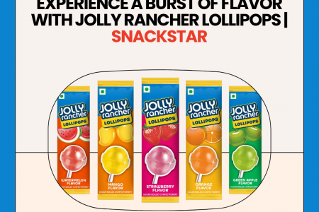 Experience a Burst of Flavor with Jolly Rancher Lollipops | Snackstar Infographic