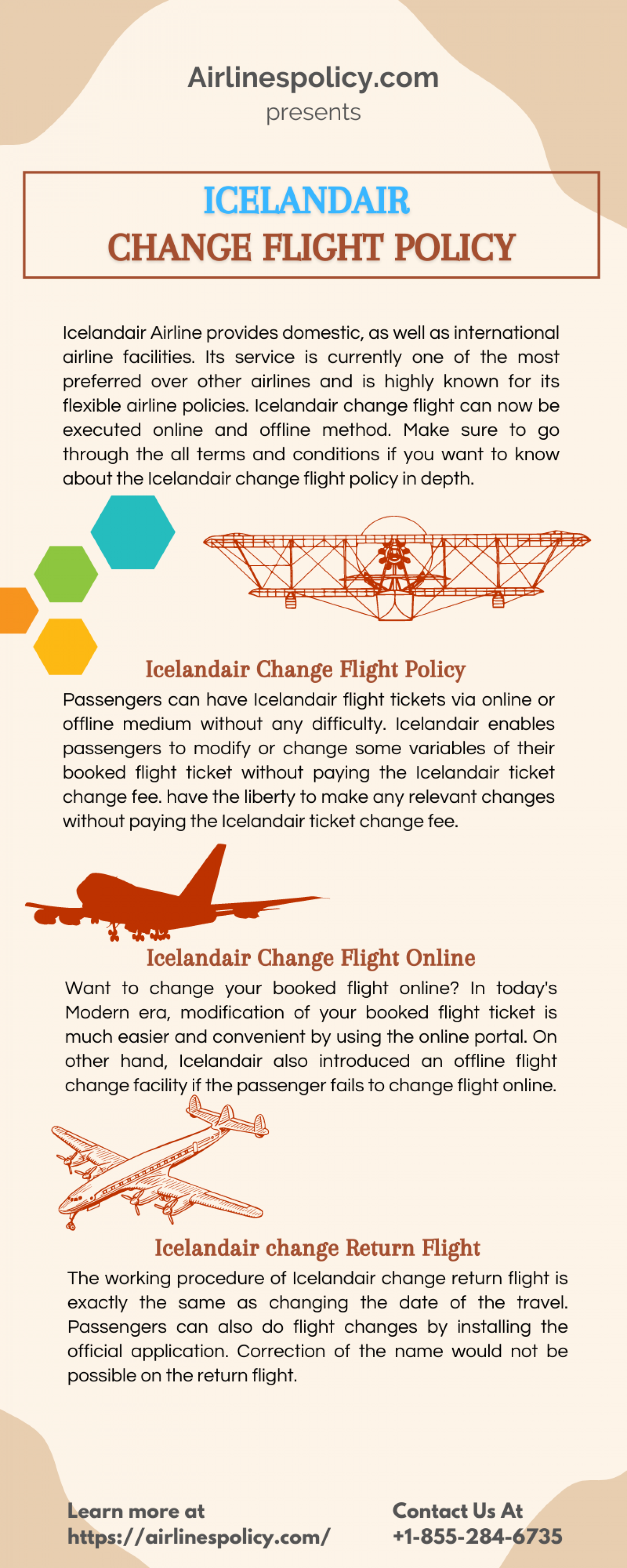 Explore, Icelandair change flight policy Infographic