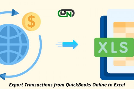 Export transactions from QuickBooks Online to Excel Infographic