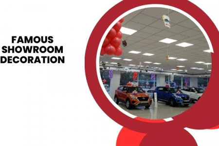 Famous Showroom Decoration Infographic