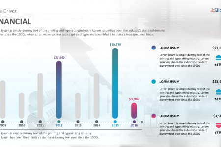 Financial Data Driven Templates | Free Download Infographic