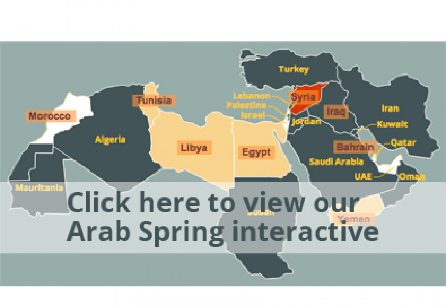 Four years after the Arab Spring uprising Infographic