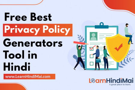 Free Best Privacy Policy Generators Tools in Hindi Infographic