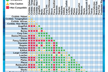 freshwater tropical fish compatibility chart