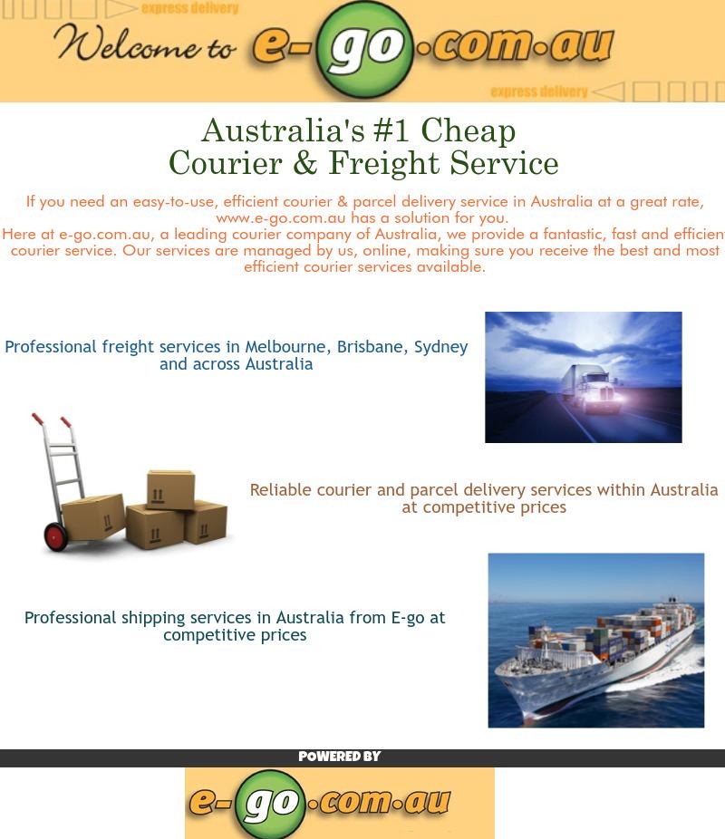 Express Parcel Delivery Services in Australia