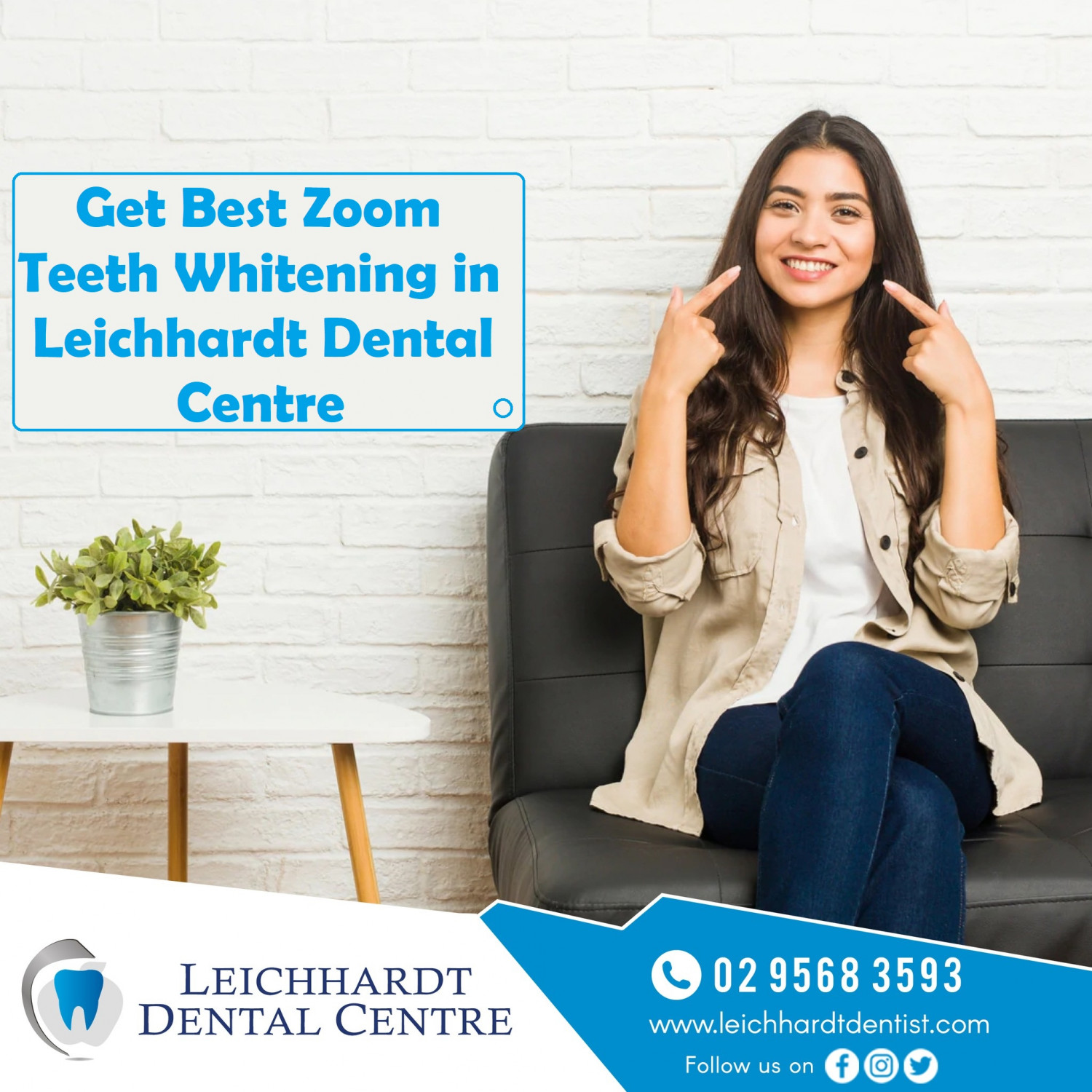 Get Best Zoom Teeth Whitening in Leichhardt Dental Centre Infographic