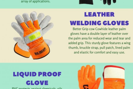 Get Daily Safety Work Gloves with RK Safety Infographic