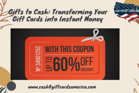 Gifts to Cash: Transforming Your Gift Cards into Instant Money Infographic