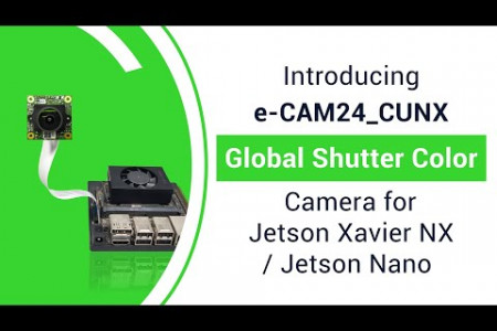 Global shutter Color Camera for NVIDIA Jetson Xavier NX / Jetson Nano developer Kit Infographic