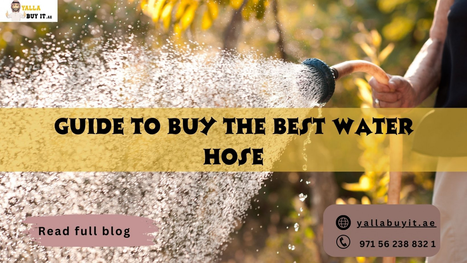 Guide To Buy The Best Water Hose Infographic